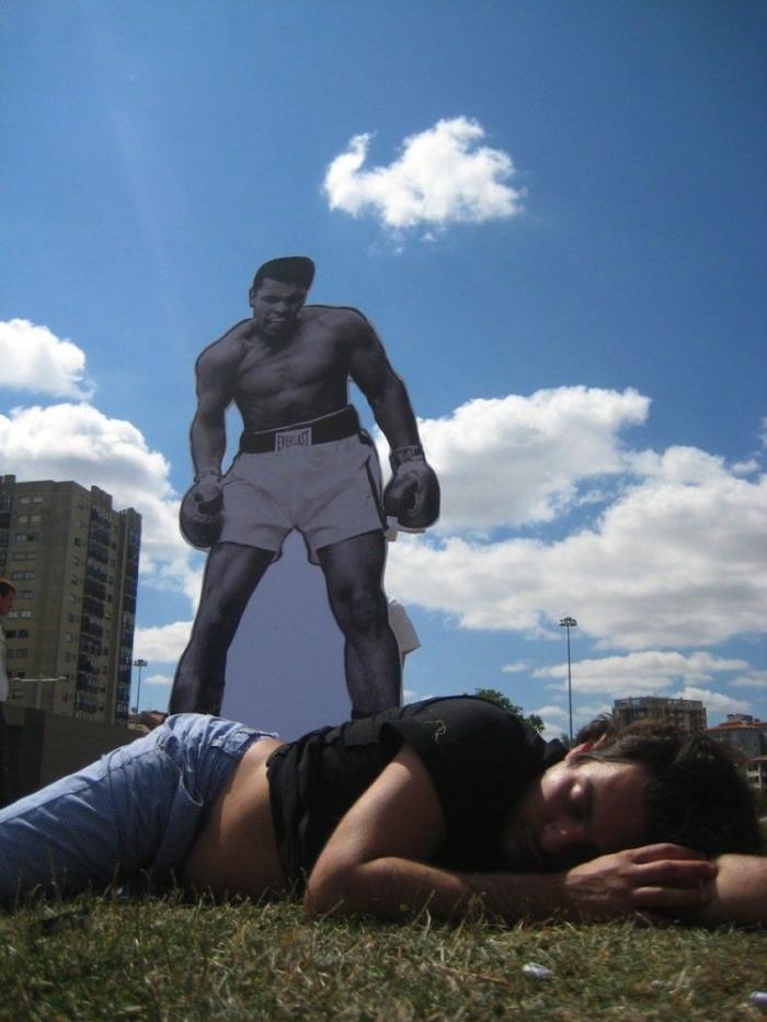 Muhammad Ali y Froilán en Sanfermín: así se hizo el viral del momento (FOTOS)