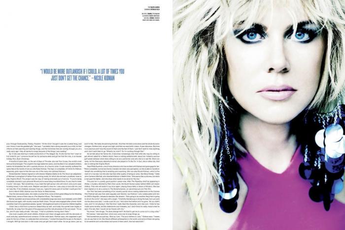 Casi desnuda, Nicole Kidman protagoniza la revista 'V Magazine' (FOTOS)