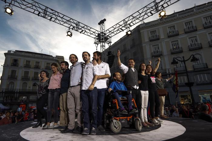 Críticas a Monedero por cargar contra la prensa tras la concentración de Podemos