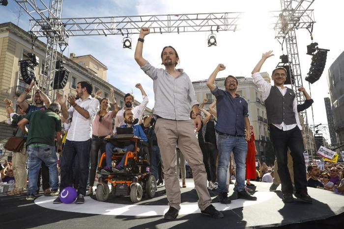 Críticas a Monedero por cargar contra la prensa tras la concentración de Podemos
