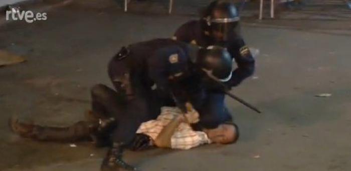FOTO: El material incautado por la policía en la manifestación del 25-S