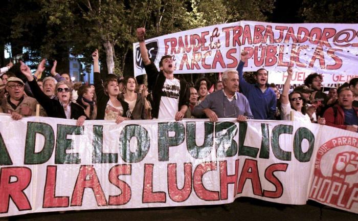 La Confederación Española de la Policía denuncia a Cayo Lara, José Luis Centella y Alberto Garzón por injurias y calumnias en el 25-S