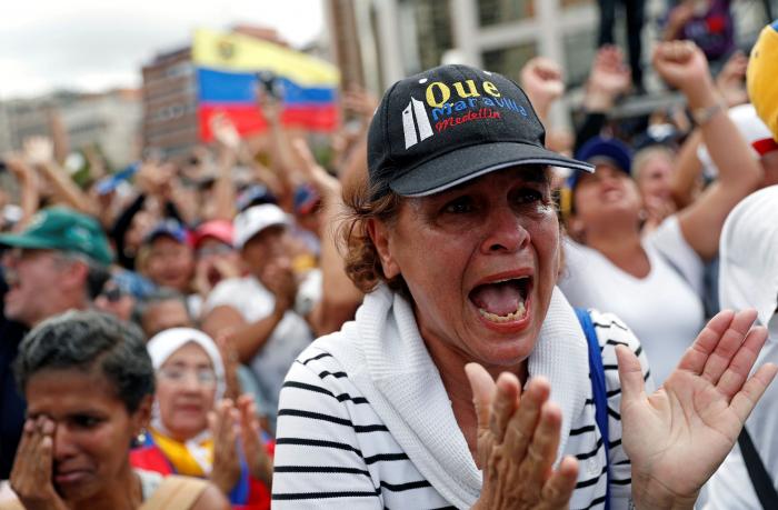 Juan Guaidó: "Ni nos vamos a rendir ni nos vamos a entregar ni nos vamos a resignar"