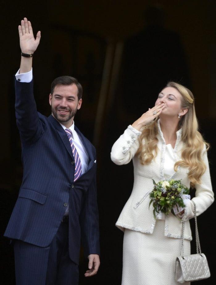 Boda real en Luxemburgo: el príncipe Guillermo y Stéphanie de Lannoy se dan el sí quiero (FOTOS)