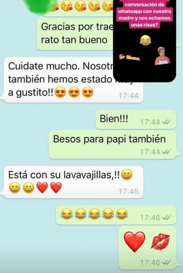 Su madre le dice por WhatsApp dónde está y la conversación que sale de ahí maravilla a España