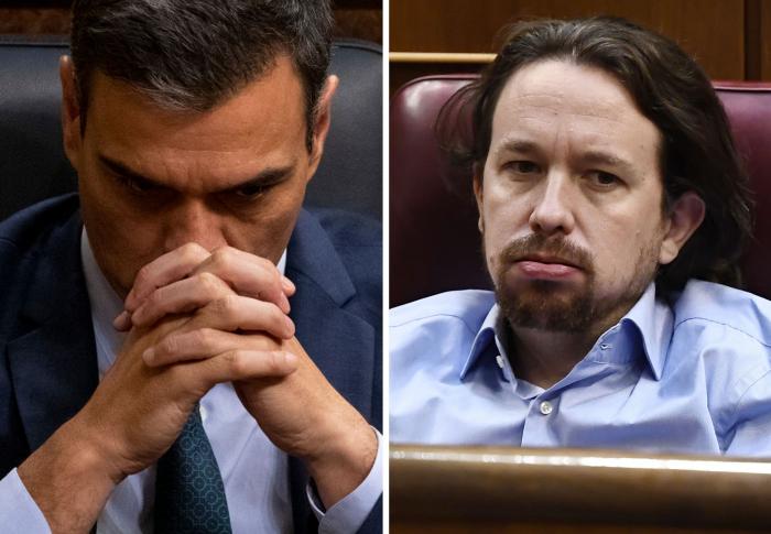 Históricos ex dirigentes del PSOE piden a Sánchez que cese a Iglesias