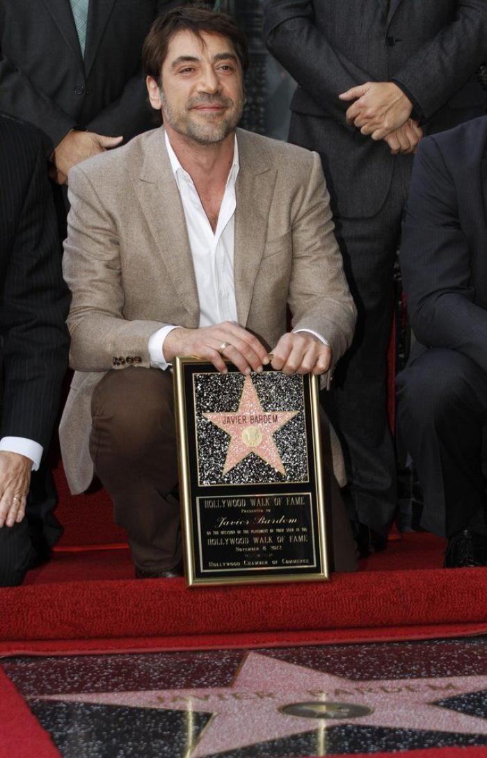 Javier Bardem ya tiene su estrella en el Paseo de la Fama de Hollywood (FOTOS)