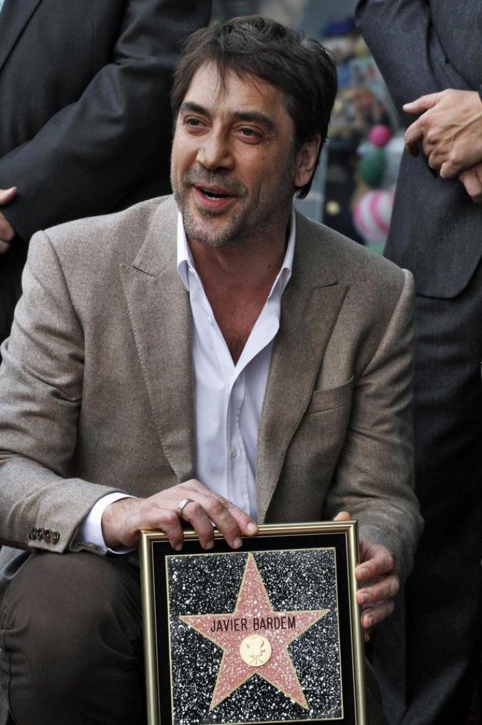 Javier Bardem ya tiene su estrella en el Paseo de la Fama de Hollywood (FOTOS)