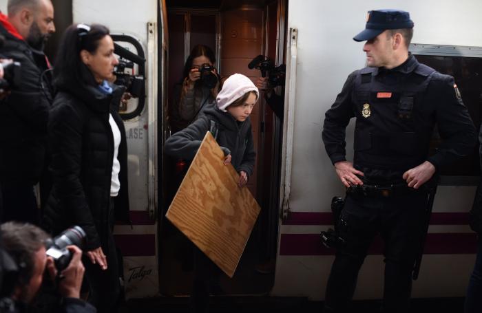 Greta Thunberg ya está en Madrid para participar en la Marcha por el Clima