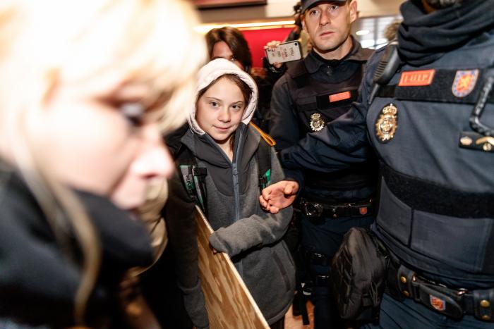 Greta Thunberg ya está en Madrid para participar en la Marcha por el Clima
