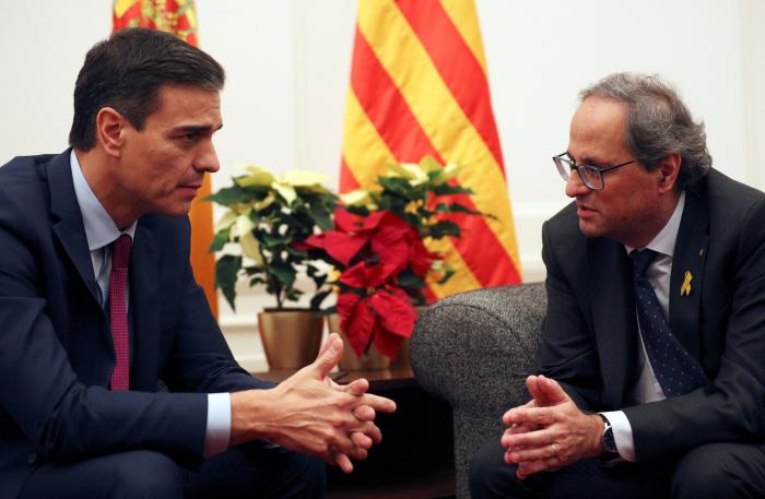 Los gabinetes de Sánchez y Torra se ponen en contacto para reunirse "lo más pronto posible"