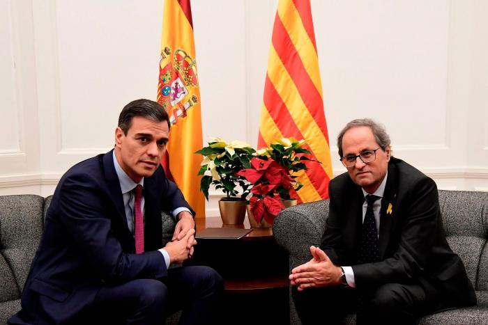 Los gabinetes de Sánchez y Torra se ponen en contacto para reunirse "lo más pronto posible"