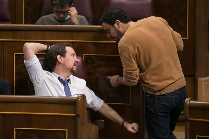 Revuelo en el Congreso por la inesperada petición que le ha hecho Pablo Iglesias a García Egea