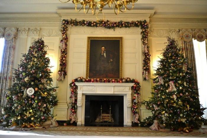 Decoración navideña: árboles de colores y luces en la Casa Blanca (FOTOS)