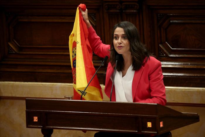 Arrimadas: "Hoy no se vota la investidura de Sánchez sino la prórroga de la alarma"