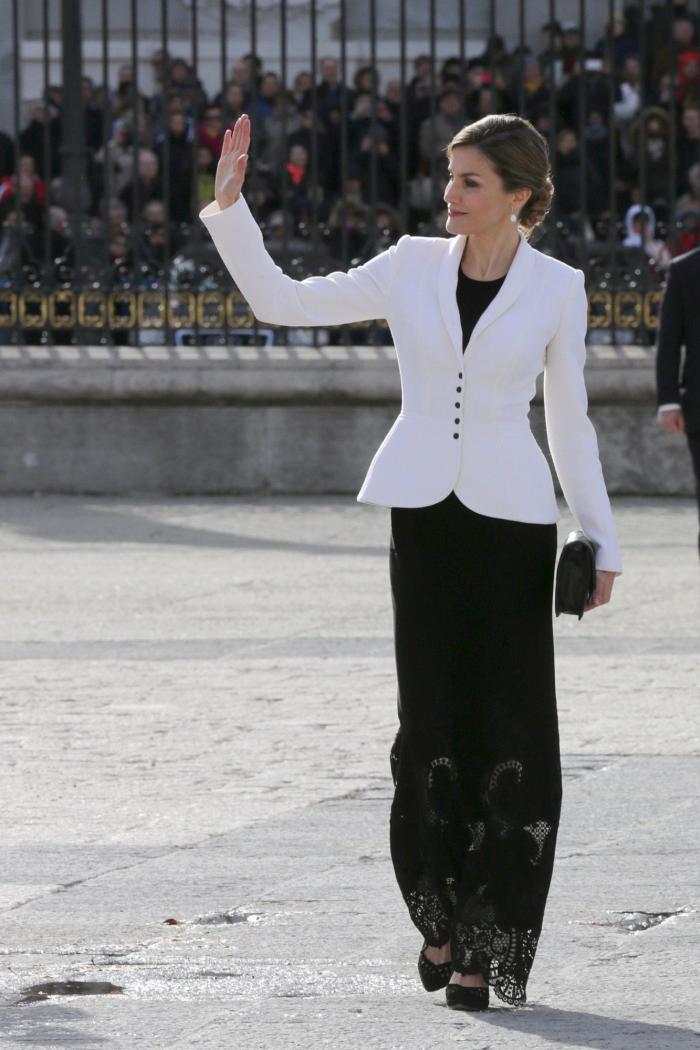 El detalle con el que nunca habías visto a la reina Letizia en la Pascua Militar