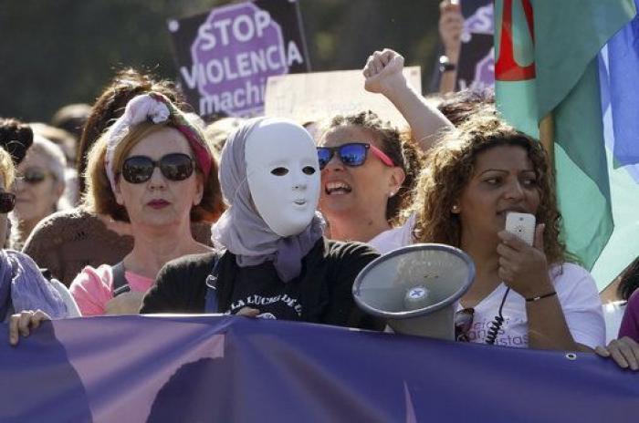 Histórica marcha contra la violencia machista