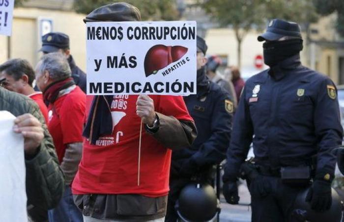 Marcha en Madrid para pedir al Gobierno tratamientos contra la hepatitis C