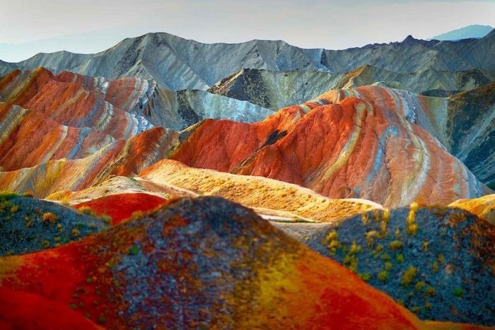 Parque Geológico Zhangye Danxia: montañas de colores en China (FOTOS)