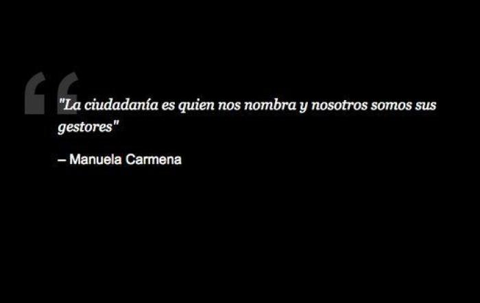 11 frases de Manuela Carmena en 'Un tiempo nuevo'