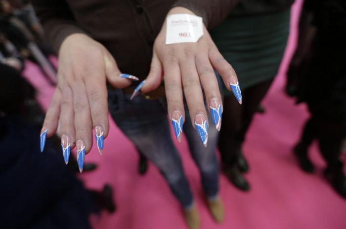 Nail Olympics: las uñas más extremas se encuentran en Roma (FOTOS)