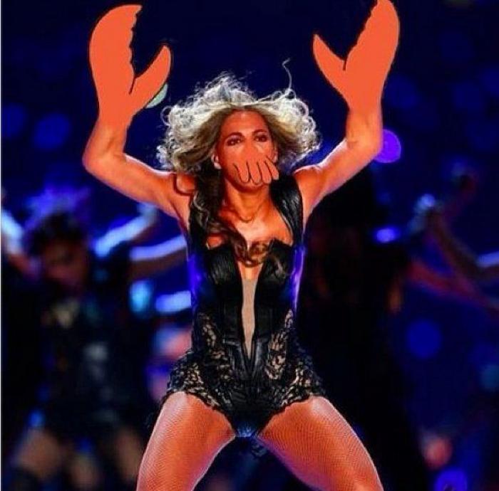 Fotos de Beyoncé en la Super Bowl: la petición de retirada de estas imágenes se vuelve en su contra con montajes (FOTOS, GIFS)