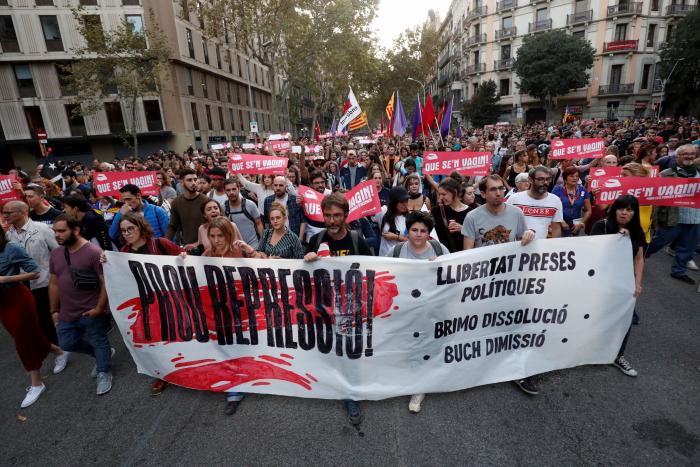 Àngels Barceló resume en pocas palabras qué queda de esa "democracia" y "libertad" que pregonan los independentistas