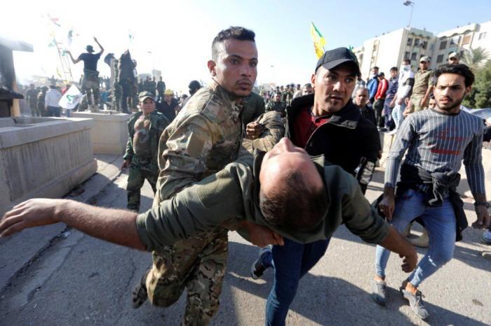 Evacuados el embajador y personal diplomático de EEUU en Bagdad por las protestas ante la sede estadounidense