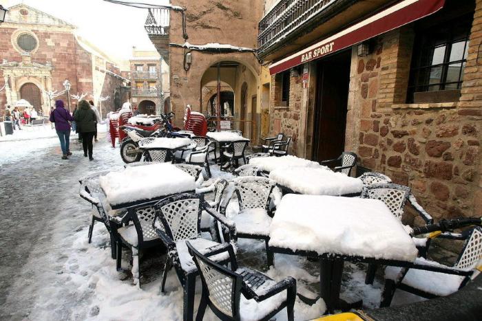 Fin de semana de nieve en el norte de España (FOTOS)