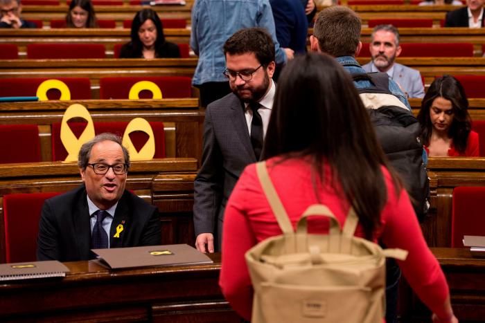 Aragonès medita romper con JxCat en el Govern tras la amenaza de la cuestión de confianza