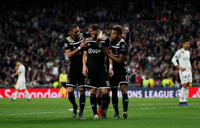 El Real Madrid cae en octavos de la Champions humillado por el Ajax (1-4)