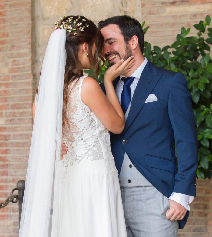 Así ha sido la boda de Alberto Garzón y Anna Ruiz