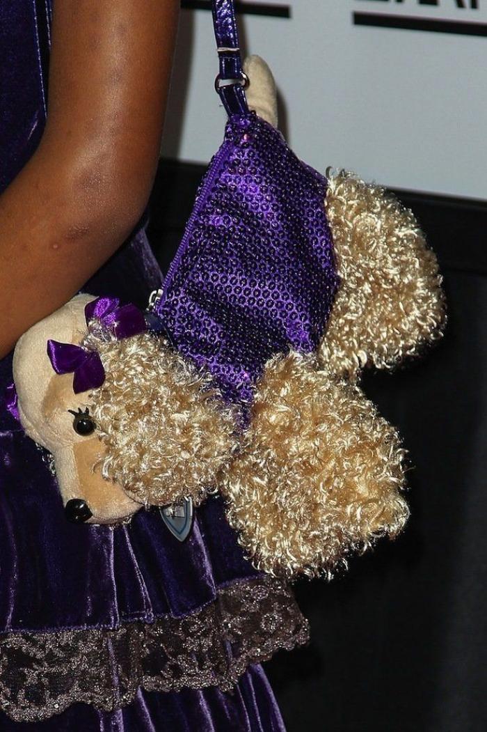 Bolsos-perro de Quvenzhané Wallis: el peluche como completo en la alfombra roja de los Oscar (FOTOS)