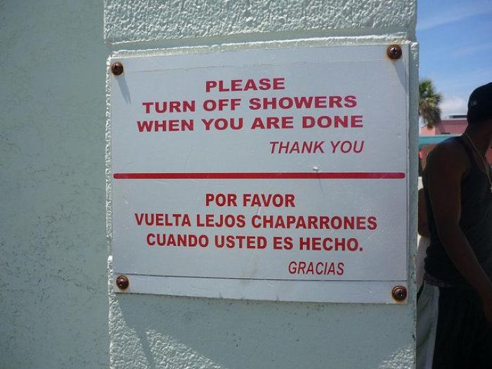 Las mejores peores traducciones entre el español y el inglés (FOTOS)