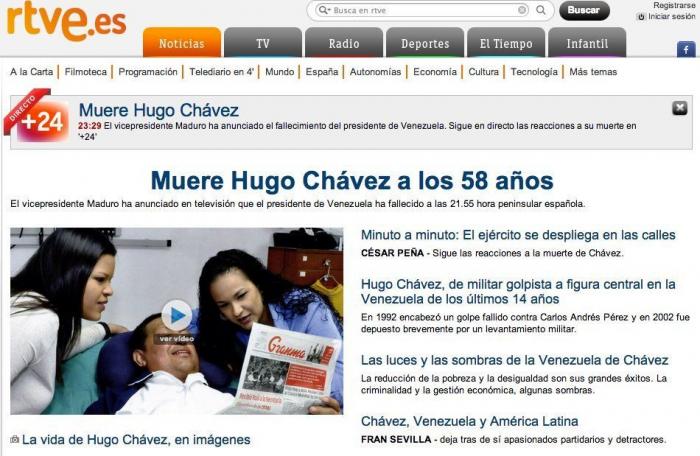 Muerte de Hugo Chávez: El presidente de Venezuela muere de cáncer