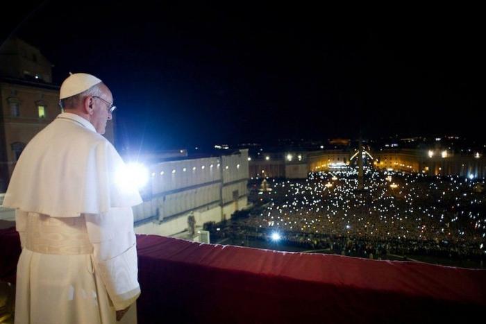 La evolución tecnológica, a través del recibimiento a los Papas (FOTOS)
