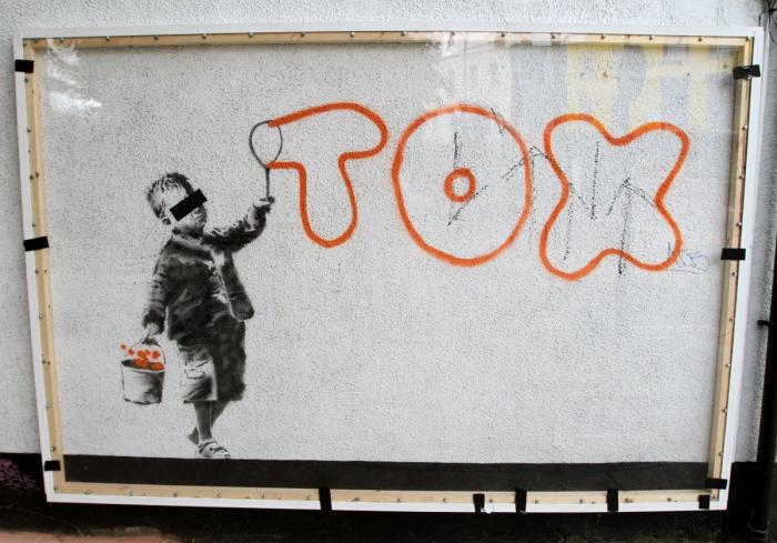 Banksy refleja de nuevo la pandemia con este potente estornudo sin mascarilla