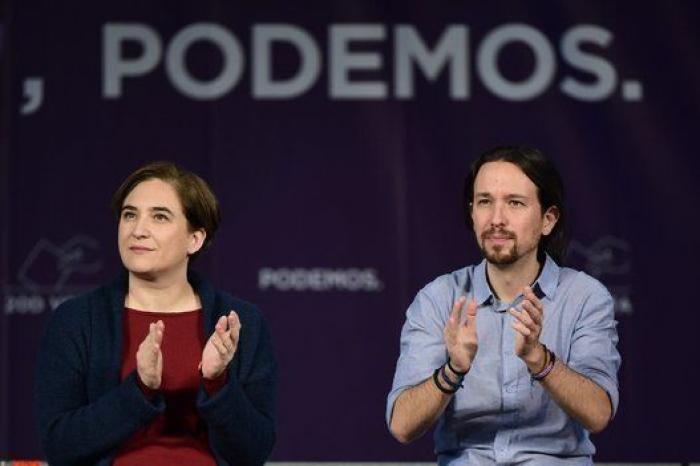 Iglesias y Colau emocionan en la Caja Mágica: "Este país no puede volver al pasado"