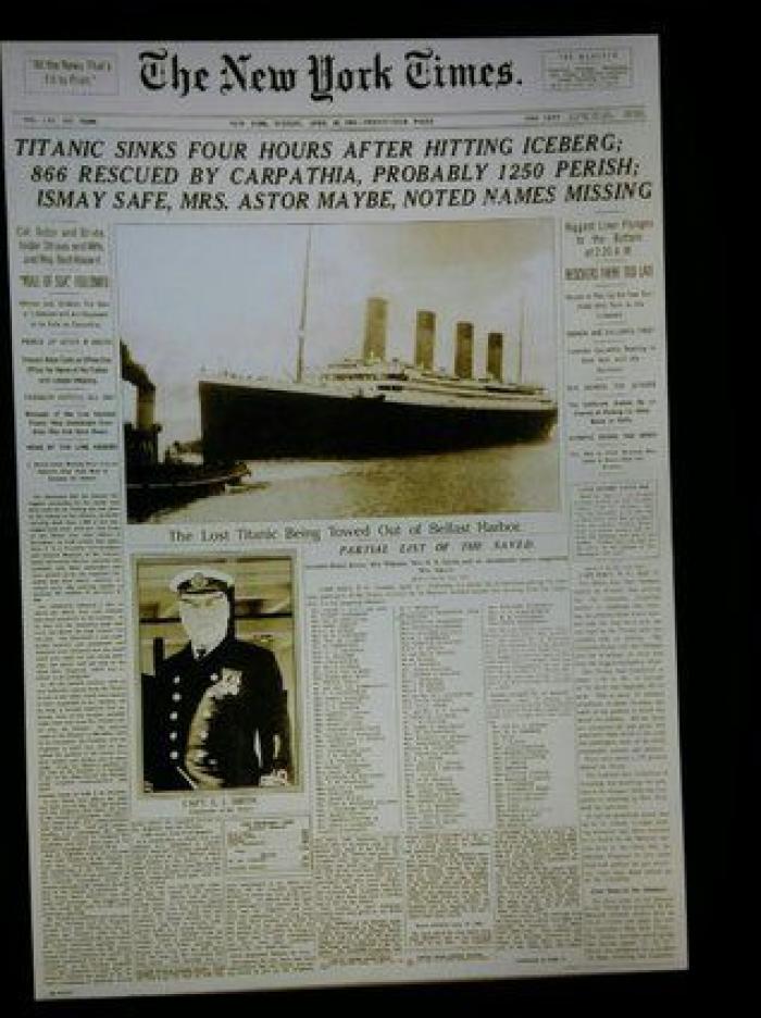 Las últimas fotos del Titanic siembran la duda sobre la causa del naufragio