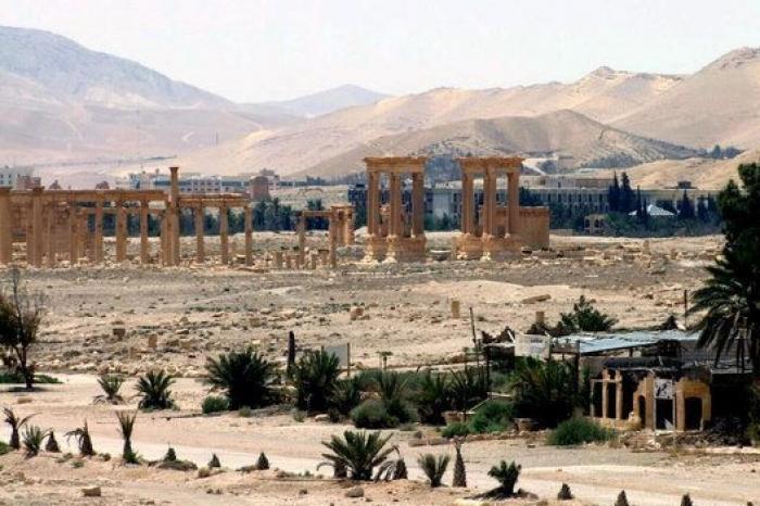 El Estado Islámico destruye el Arco del Triunfo de Palmira