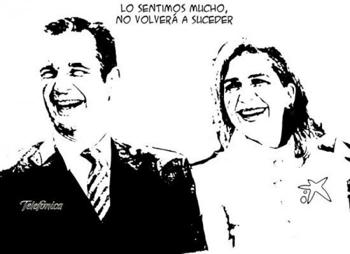 Montajes y parodias sobre la retirada de la imputación a la infanta Cristina (FOTOS)
