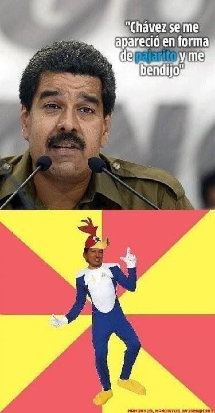 Chistes, bromas y memes del pajarito chiquitico de Nicolás Maduro