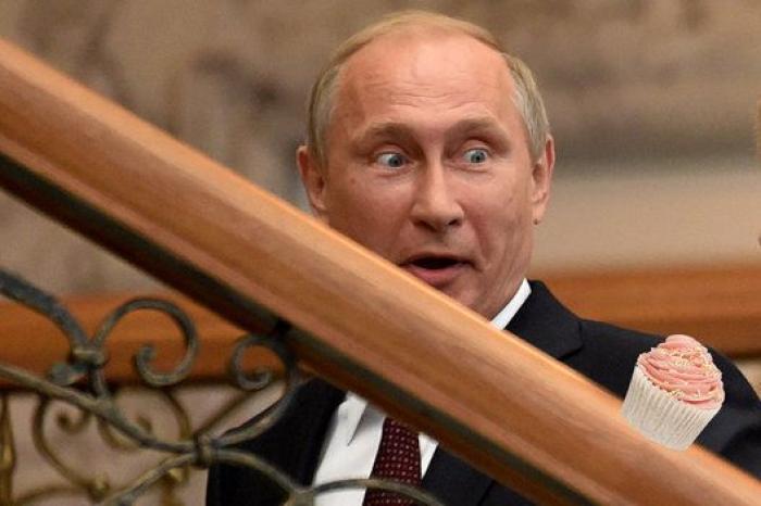 17 fotos de Putin con 'cupcakes' por su 63 cumpleaños