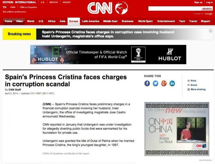 La esposa de Diego Torres, Ana María Tejeiro Losada, exige que la 'desimputen' en el caso Nóos como a la infanta Cristina