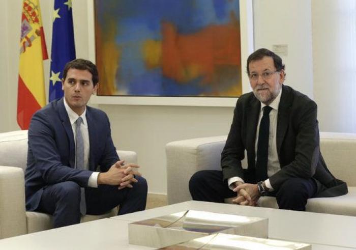 Rivera muestra a Rajoy su "firme apoyo" para que "se cumplan las leyes"