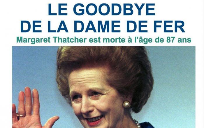 La muerte de Margaret Thatcher, en los medios digitales (FOTOS)