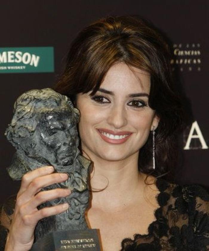 Penélope Cruz en los Goya 2015, cinco años después