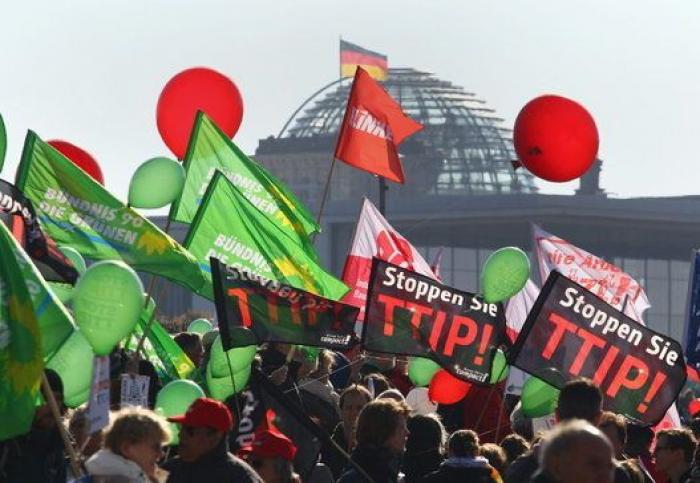 Centroeuropa se echa a la calle contra el TTIP (FOTOS)
