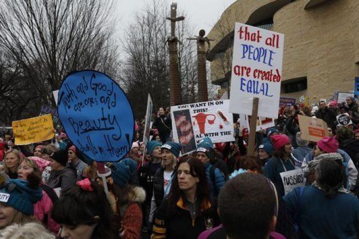 Marcha de las Mujeres: multitudinaria protesta mundial contra las políticas de Trump