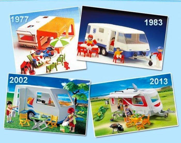 40 años de Playmobil: así han cambiado los clics (FOTOS)